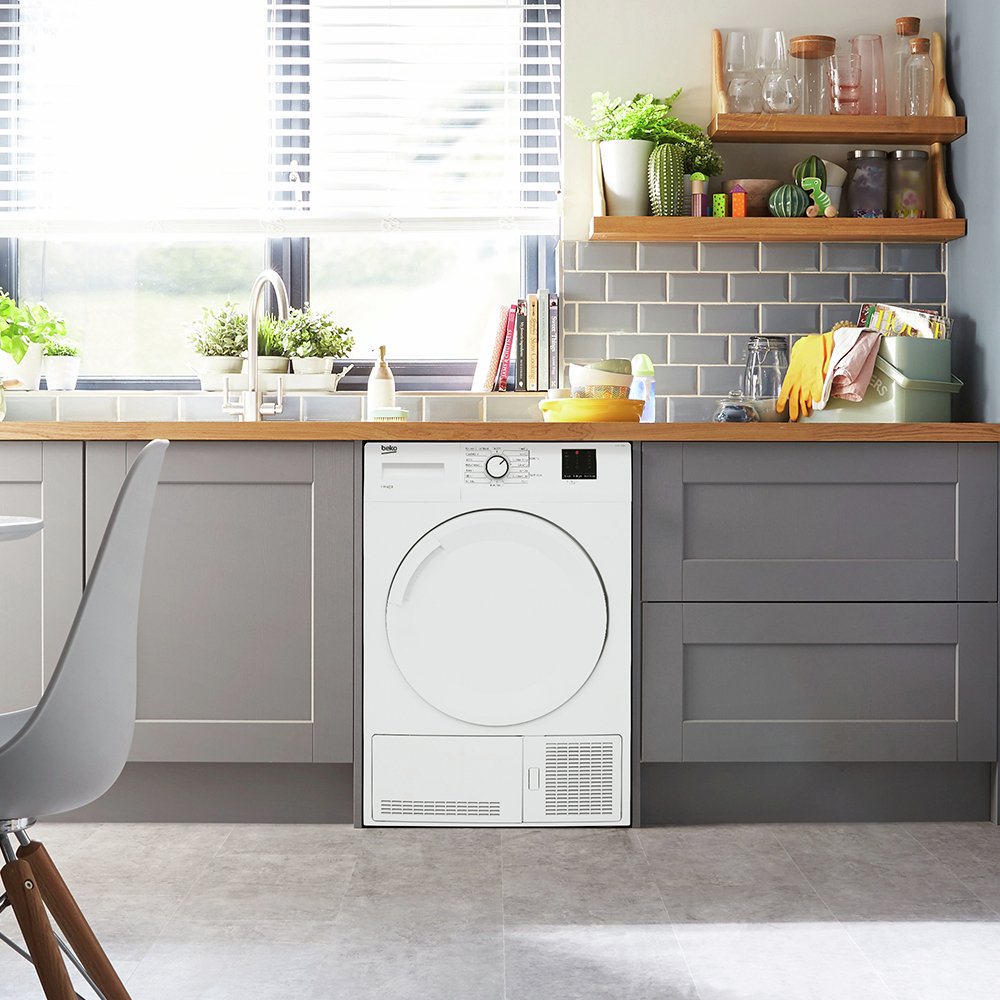 Beko DTBC10001W 10KG Condenser Tumble Dryer - White