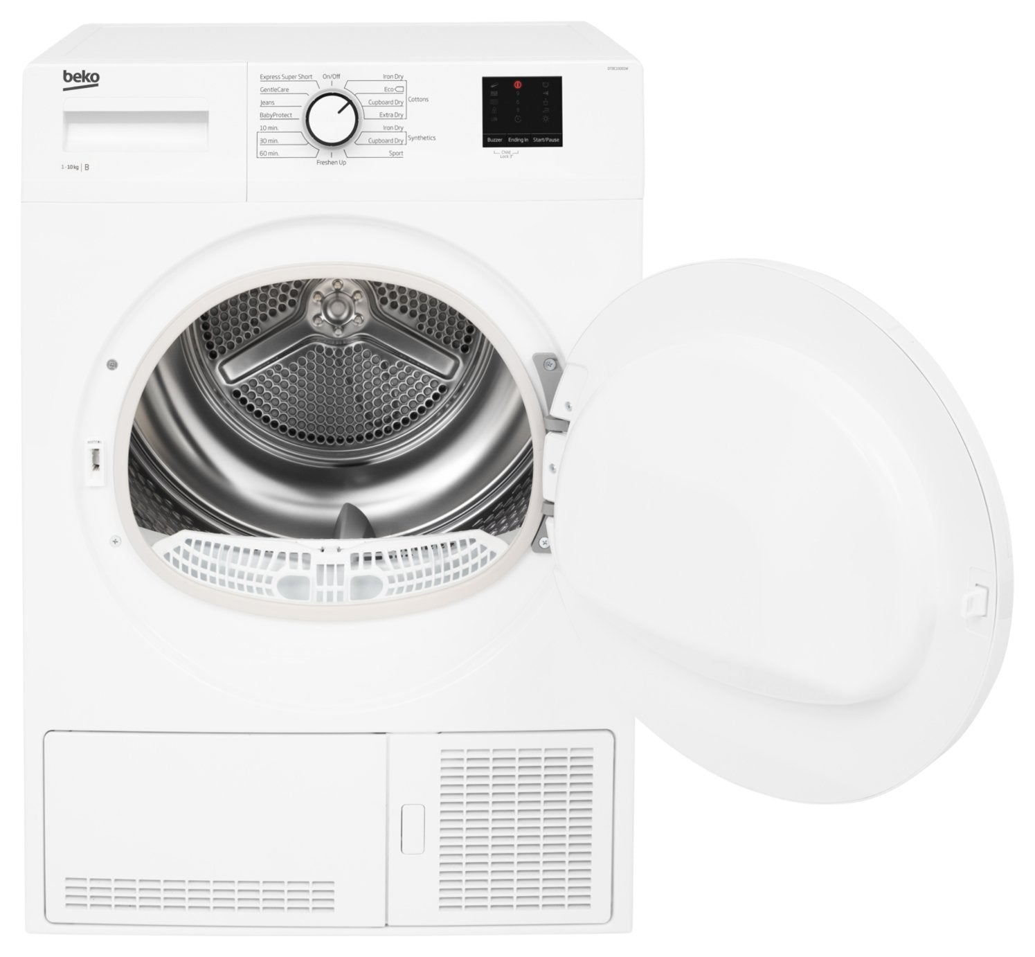 Beko DTBC10001W 10KG Condenser Tumble Dryer - White