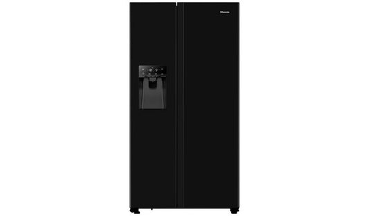 Hisense RS694N4TBE American Fridge Freezer - Black