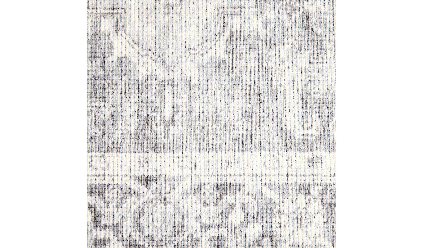 Habitat Vintage Effect Grey Flatweave Runner - 80x150cm