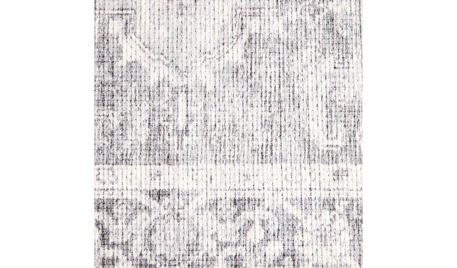 Habitat Vintage Effect Grey Flatweave Runner - 80x150cm