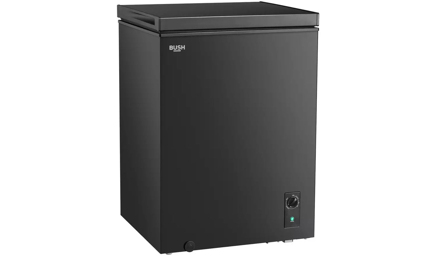 Bush BECFE143LB Chest Freezer - Black