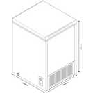 Bush BECFE143LB Chest Freezer - Black