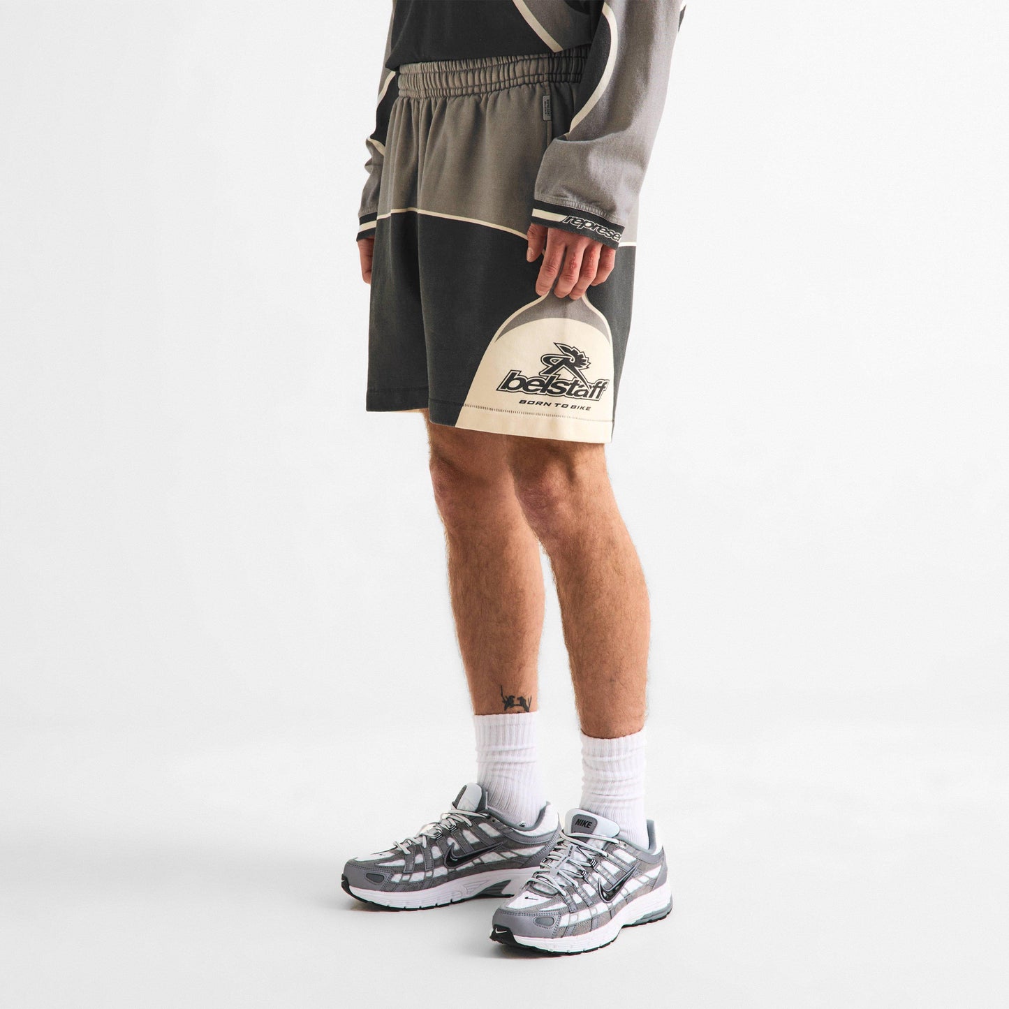 Represent X Belstaff Men's Fleece Jogger Shorts