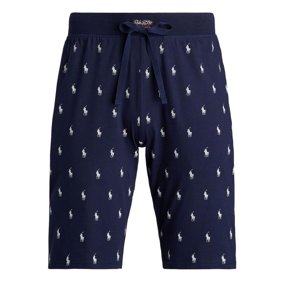 Polo Ralph Lauren Men's All Over Pony Cotton Jersey Jogger Shorts