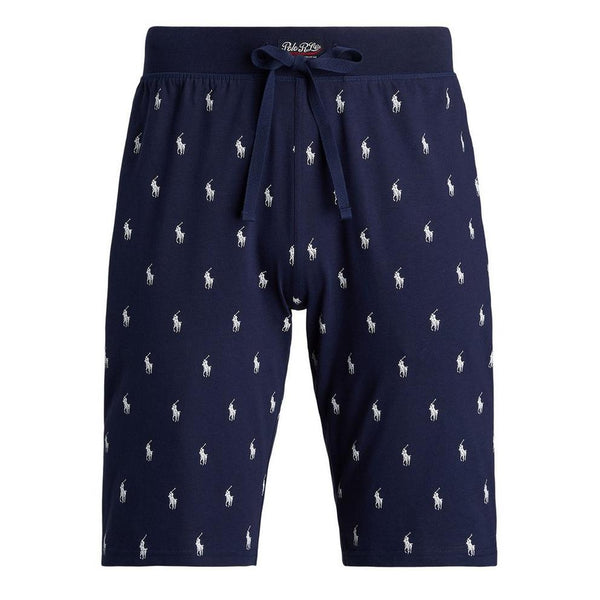Polo Ralph Lauren Men's All Over Pony Cotton Jersey Jogger Shorts