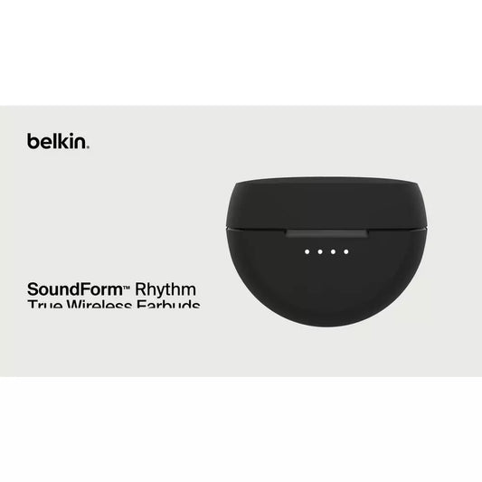Belkin SoundForm Rhythm True Wireless In-Ear Earbuds - Black