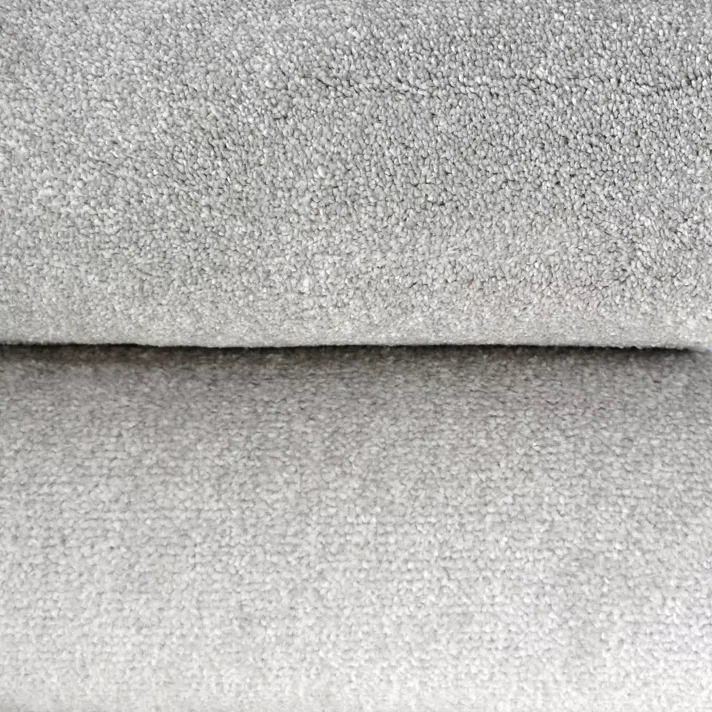 Homemaker Relay Plain Grey Short Pile Rug - 150x200cm