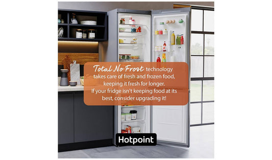 Hotpoint HTC18T322UK Integrated Fridge Freezer - White