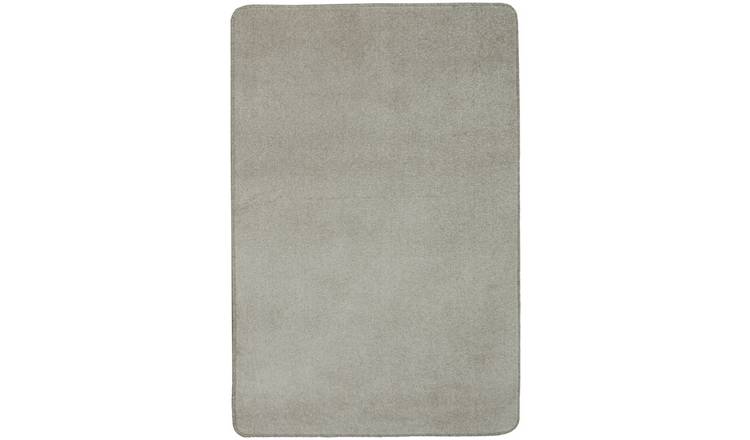 Homemaker Relay Plain Natural Short Pile Rug - 100x145cm