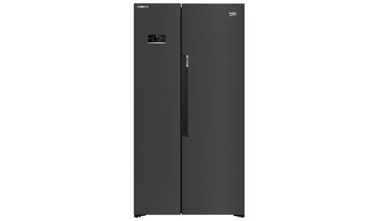 Beko ASL1442VPZ American Fridge Freezer - Black