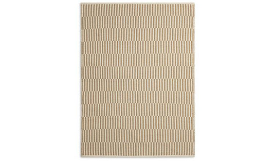 Habitat Modern Country Block Natural Flatweave Rug - 160x230