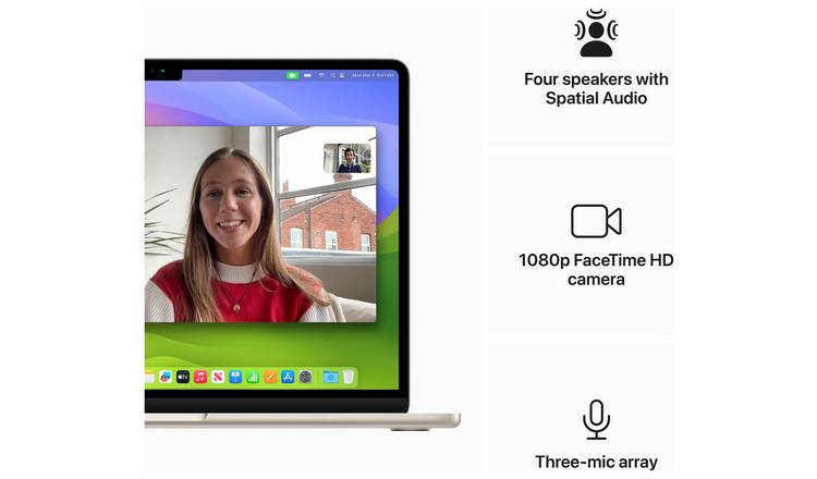 Apple MacBook Air 2024 13.6in M3 8GB 512GB - Starlight