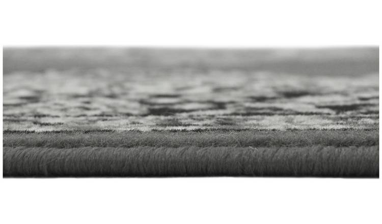 Homemaker Traditional Medallion Rug - 160x230cm - Grey