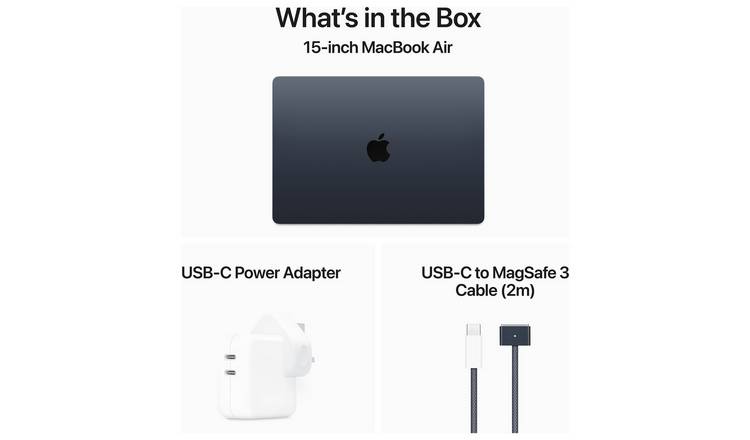 Apple MacBook Air 2024 15.3in M3 8GB 512GB - Midnight