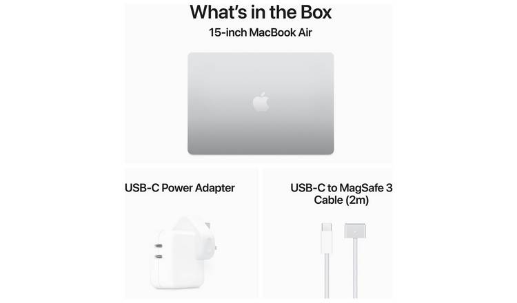 Apple MacBook Air 2024 15.3in M3 8GB 512GB - Silver