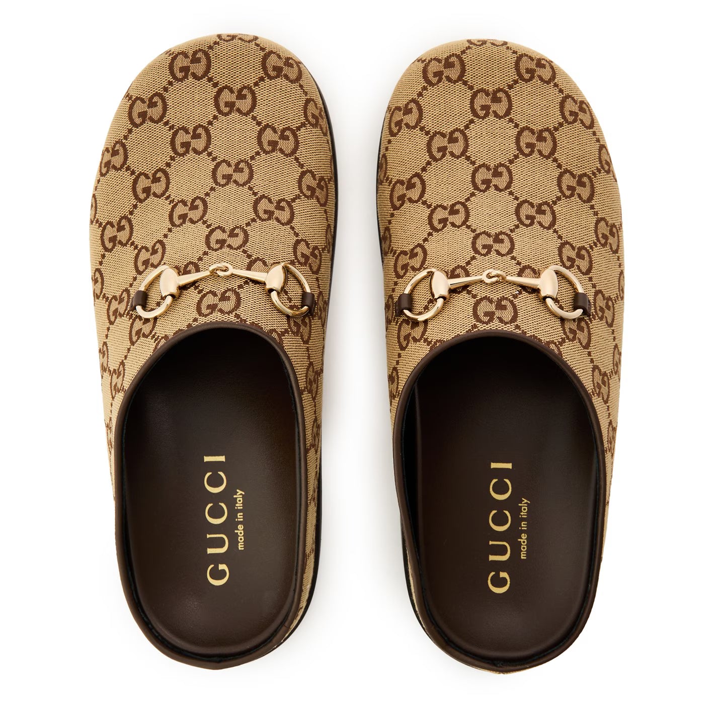 GUCCI Horsebit Slippers