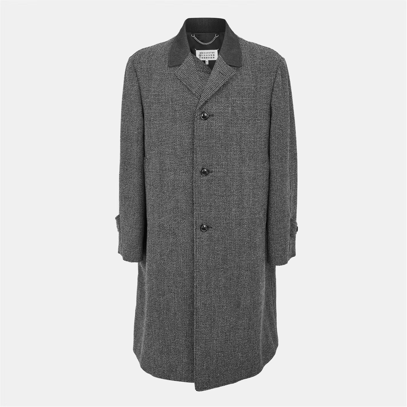 Men's Tweed Overcoat