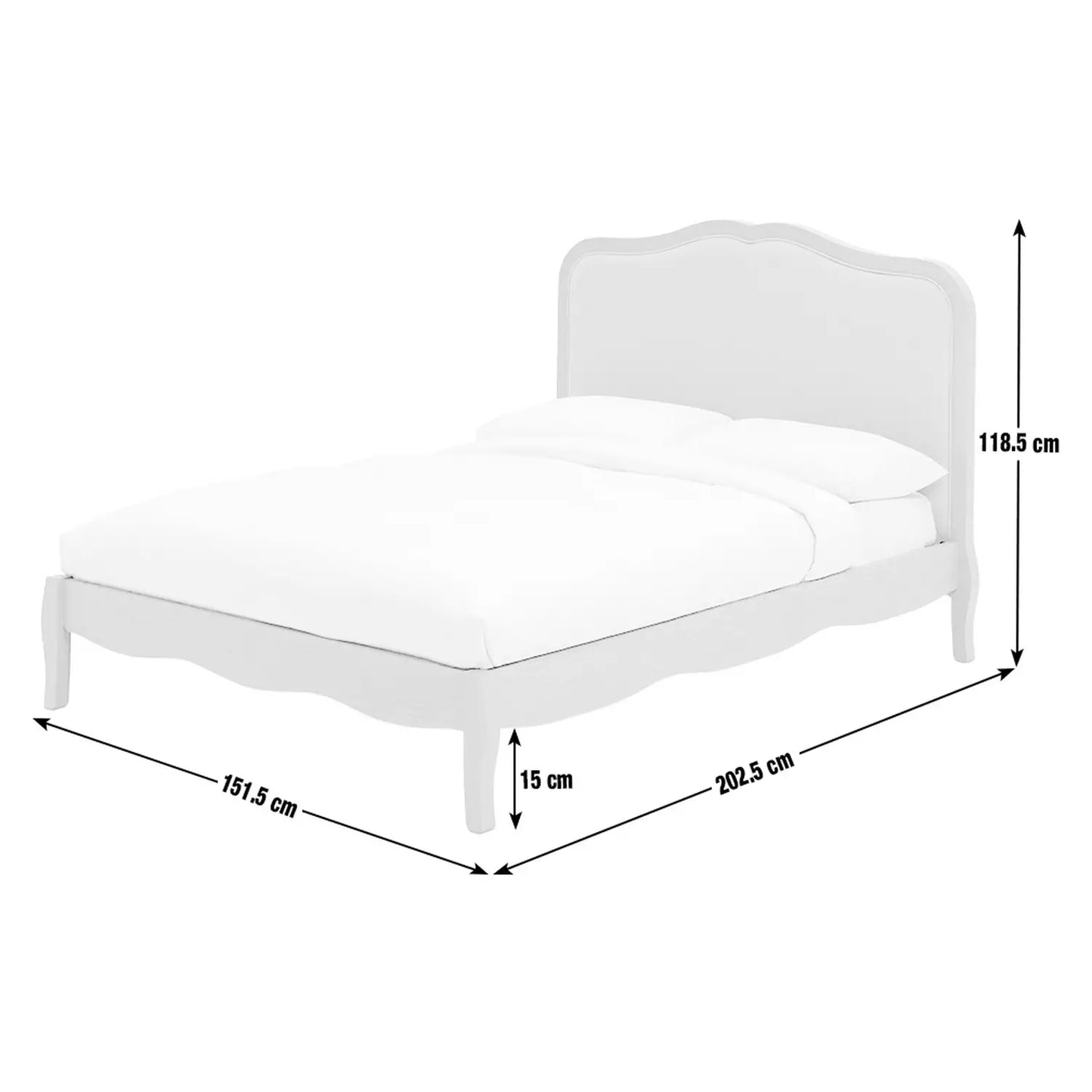 Habitat Margot Double Bed Frame - Natural