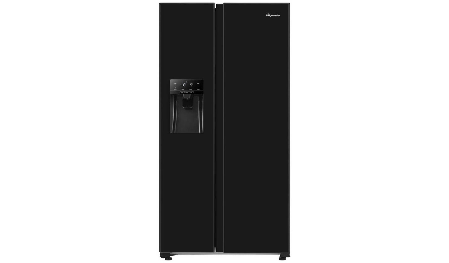 Fridgemaster MS91500IEB American Fridge Freezer - Black
