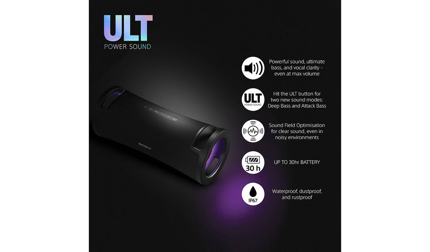 Sony ULT Field 7 Bluetooth Portable Party Speaker - Black