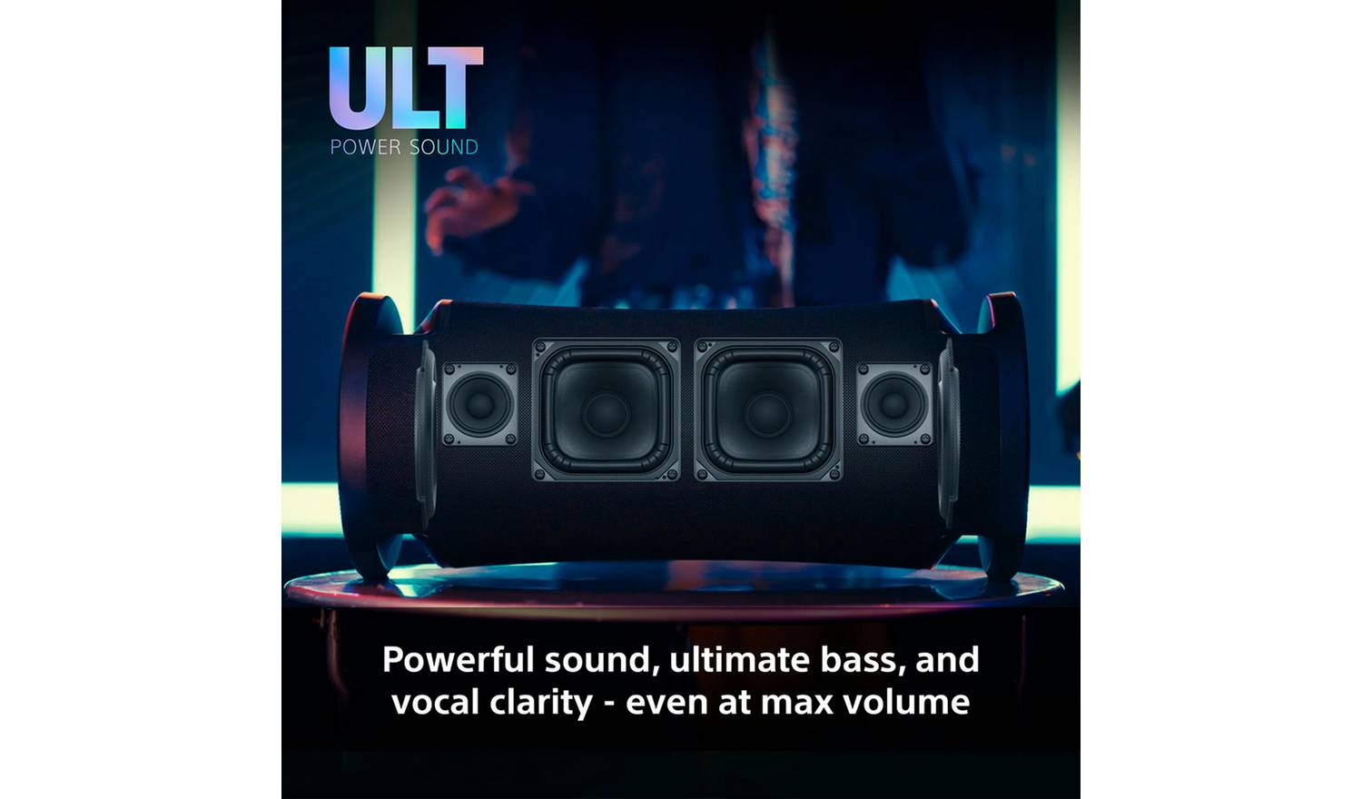 Sony ULT Field 7 Bluetooth Portable Party Speaker - Black