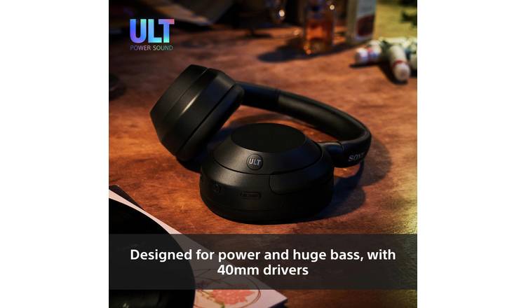 Sony ULT Wear Over-Ear Wireless NC Headphones - Black
