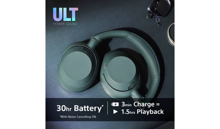 Sony ULT Wear Over-Ear Wireless NC Headphones - Black