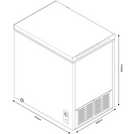 Bush BECFE198LW Chest Freezer - White