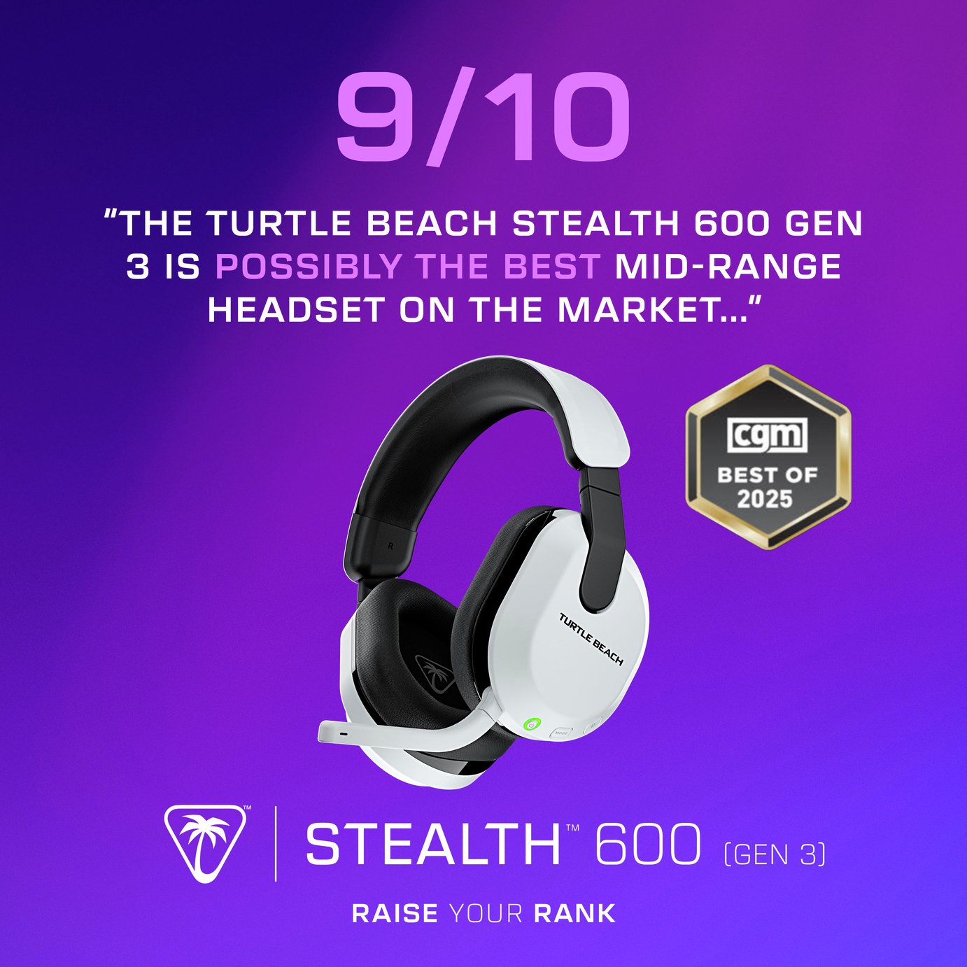 Turtle Beach Stealth 600 Gen 3 Wireless Xbox, PS5/PC Headset