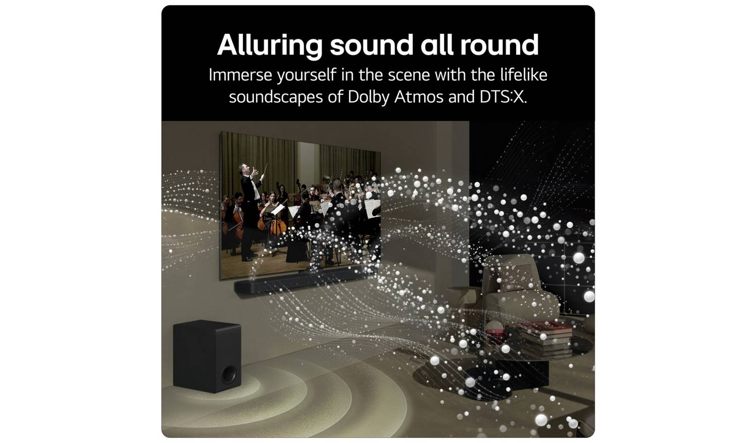 LG US70TR 5.1.1Ch Bluetooth Soundbar with Wireless Sub