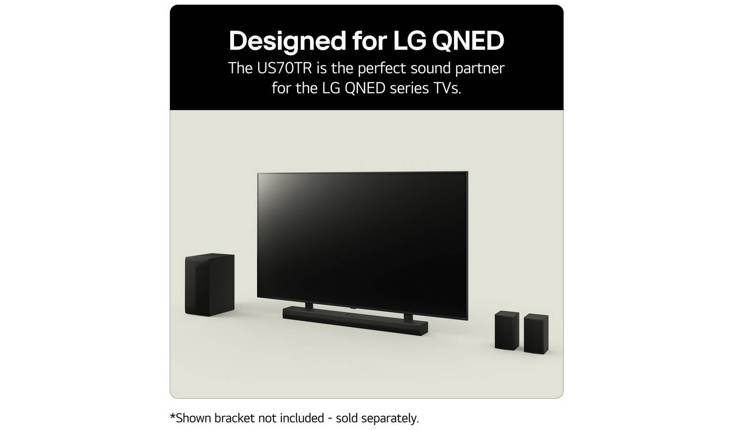 LG US70TR 5.1.1Ch Bluetooth Soundbar with Wireless Sub