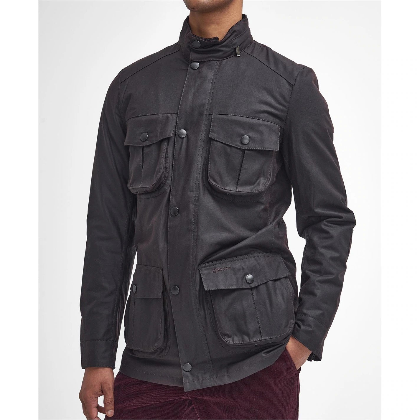 Barbour Men's Corbridge Water Resistant Waxed Tailored Fit Wax Jacket
