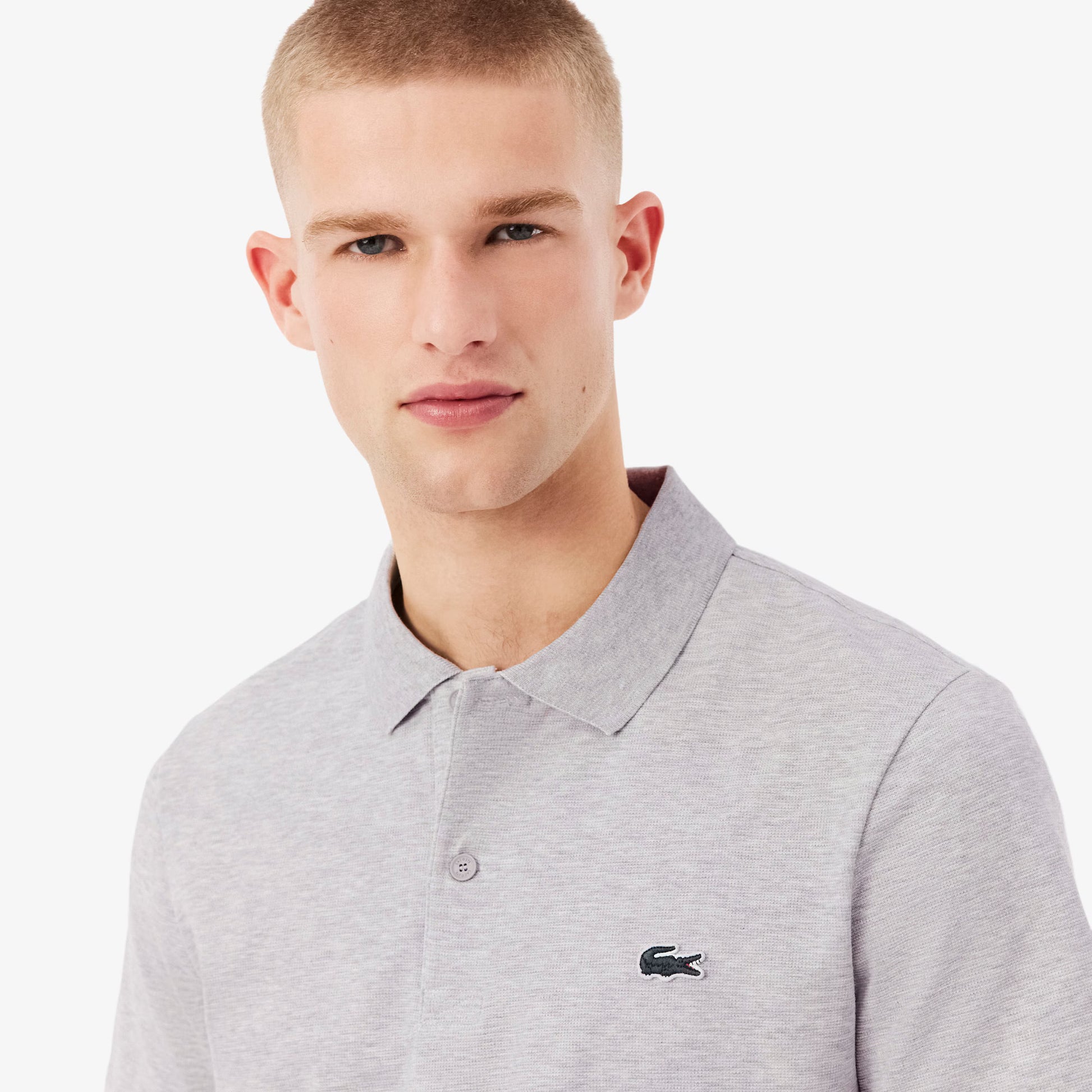 Regular Fit Cotton Blend Polo Shirt