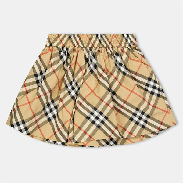 BURBERRY Marcy Check Shorts Juniors