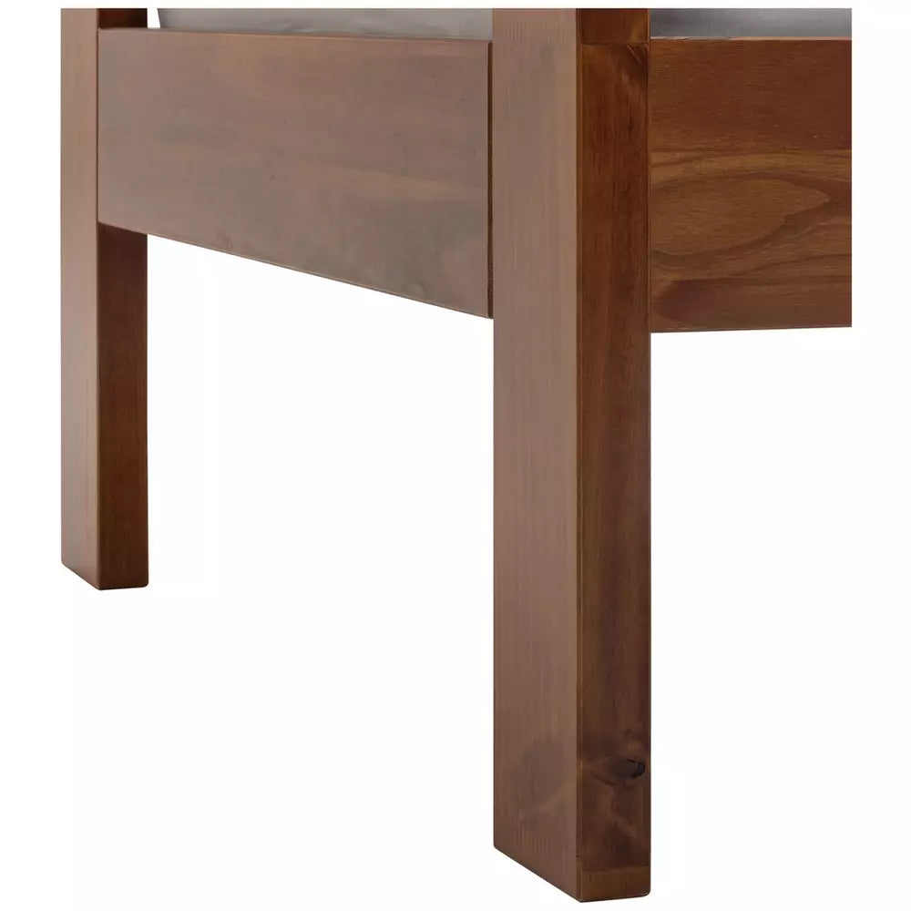 Argos Home Chile Single Wooden Bed Frame - Dark Wood