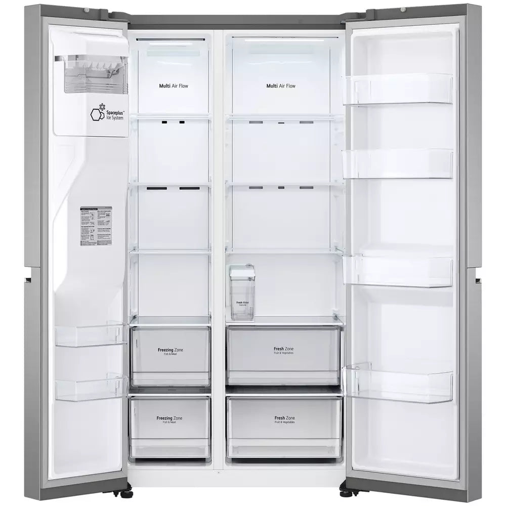 LG GSLV71PZTD American Fridge Freezer - Silver