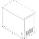 Bush BECFE293LW Chest Freezer - White