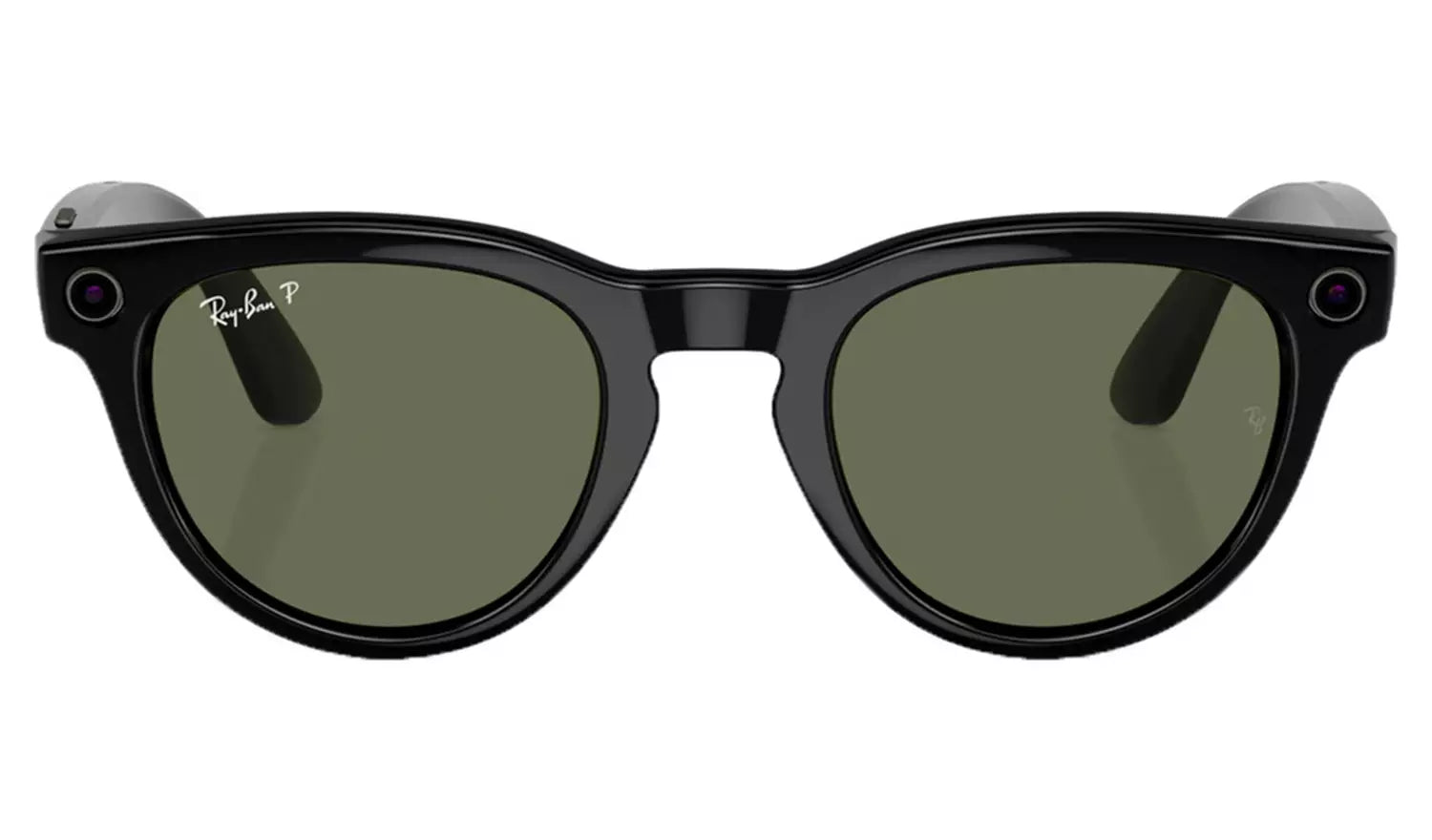 Ray-Ban Meta Headliner - Shiny Black, Polar G15 Green