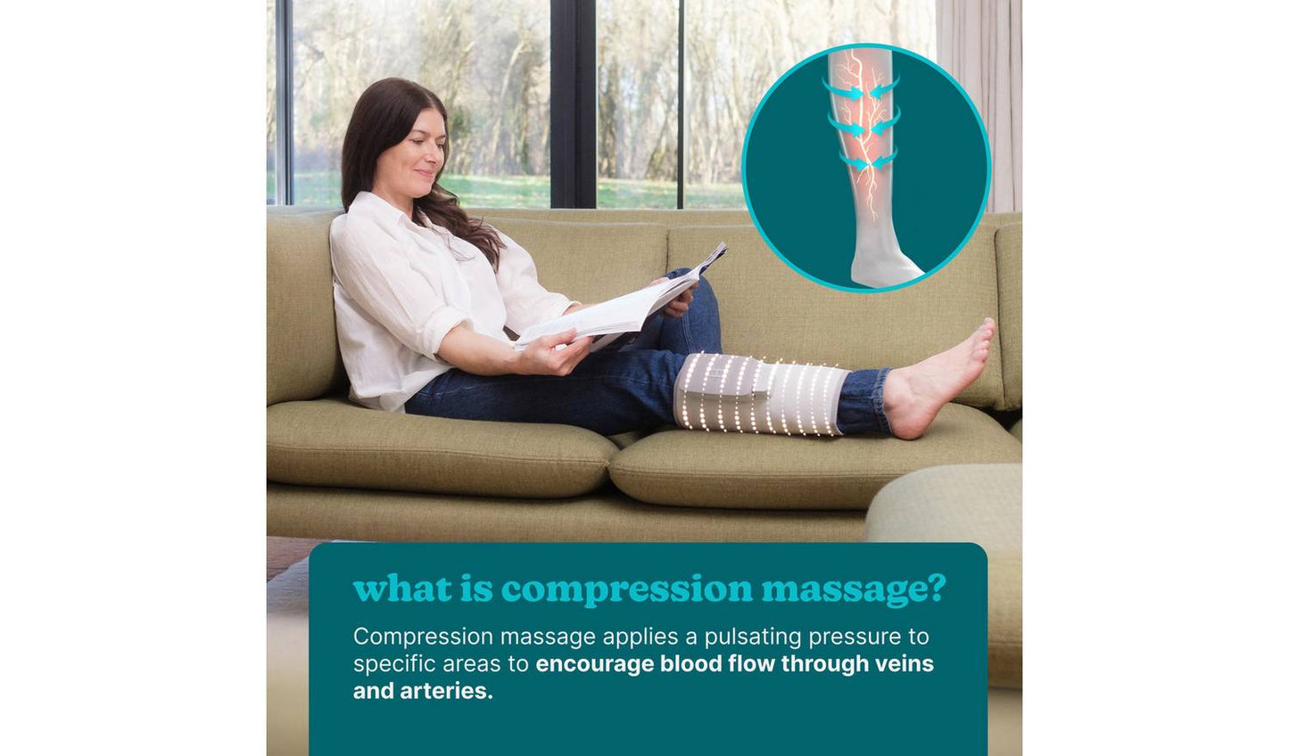 Homedics Calf Compression Massage Sleeve