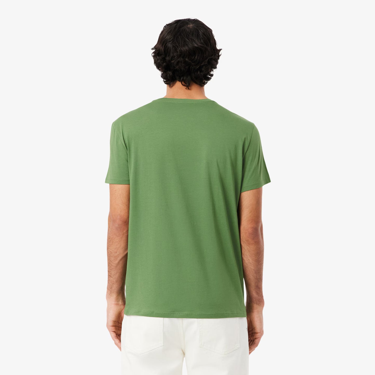 Lightweight Cotton Pima V Neck T-shirt