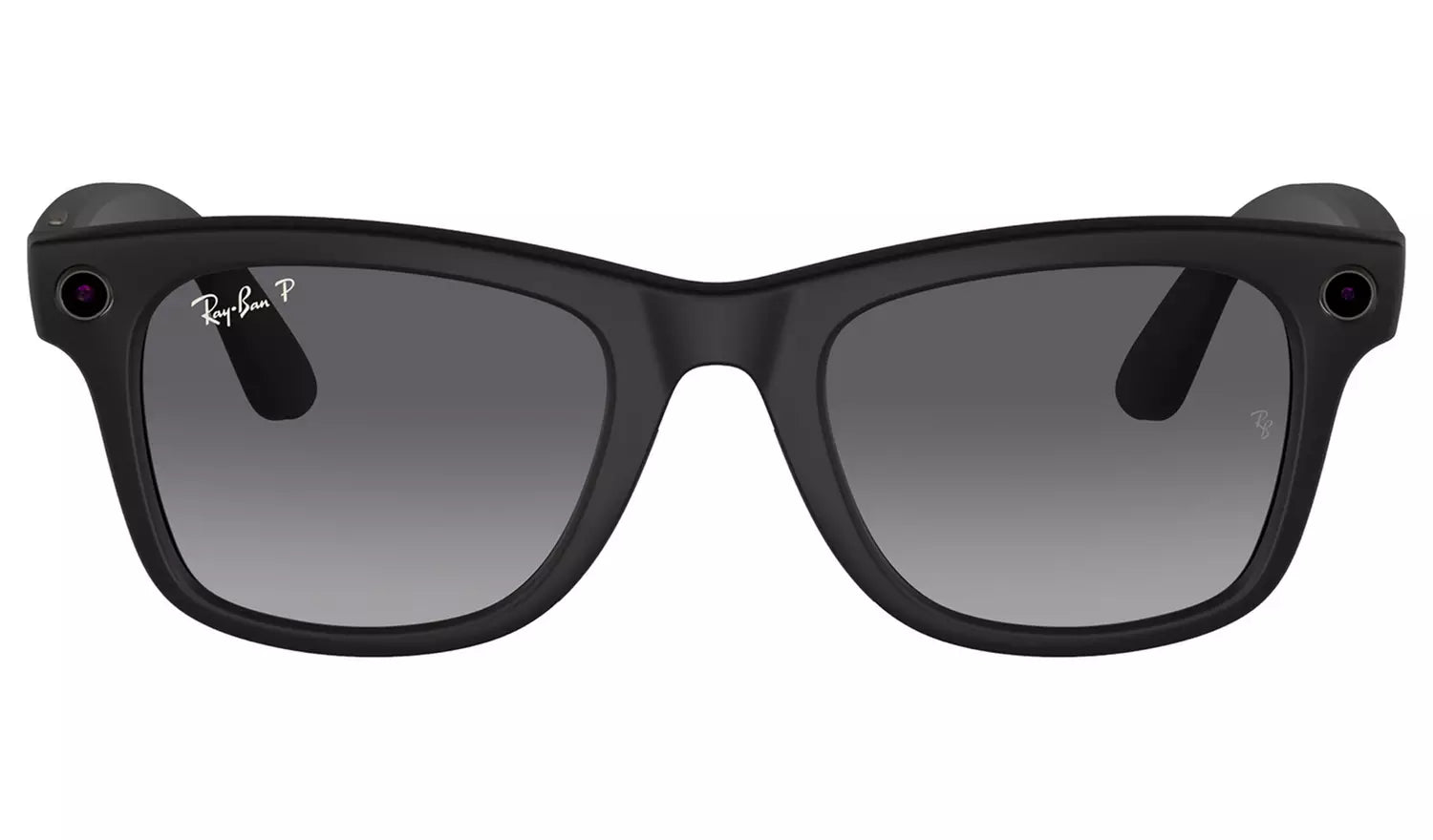 Ray-Ban Meta Wayfarer L Matte Black, Polar Gradient Graphite