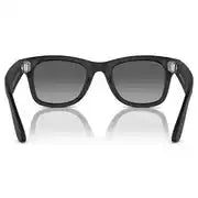 Ray-Ban Meta Wayfarer L Matte Black, Polar Gradient Graphite