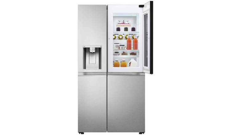 LG GSXV90BSAE American Fridge Freezer - Stainless Steel