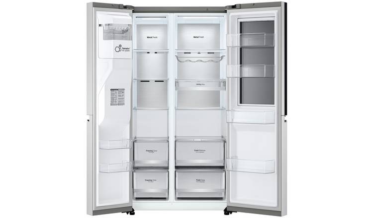 LG GSXV90BSAE American Fridge Freezer - Stainless Steel