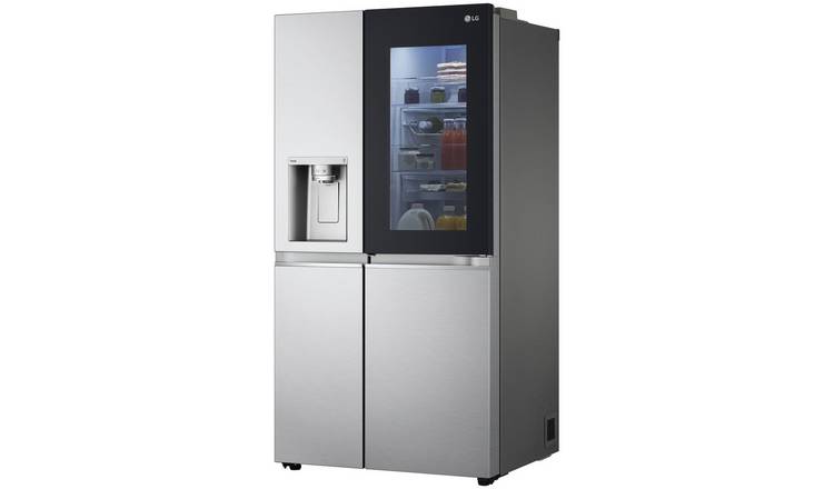LG GSXV90BSAE American Fridge Freezer - Stainless Steel