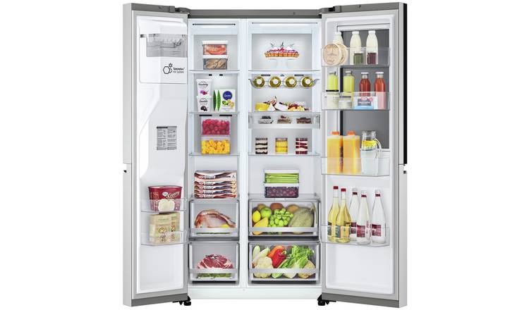 LG GSXV90BSAE American Fridge Freezer - Stainless Steel