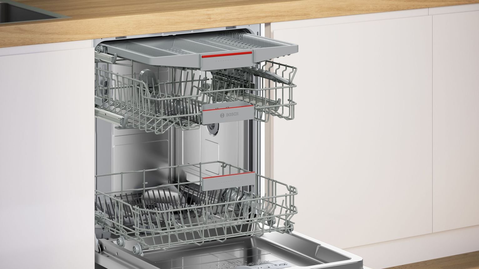 Bosch SMV6ZCX10G Full Size Integrated Dishwasher