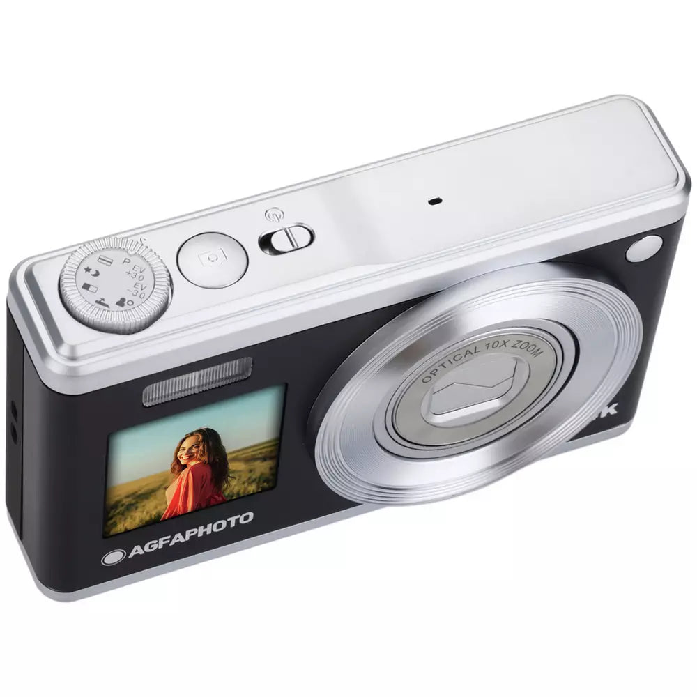 AGFA PHOTO DC9200 24MP 10x Zoom Compact Digital Camera Black