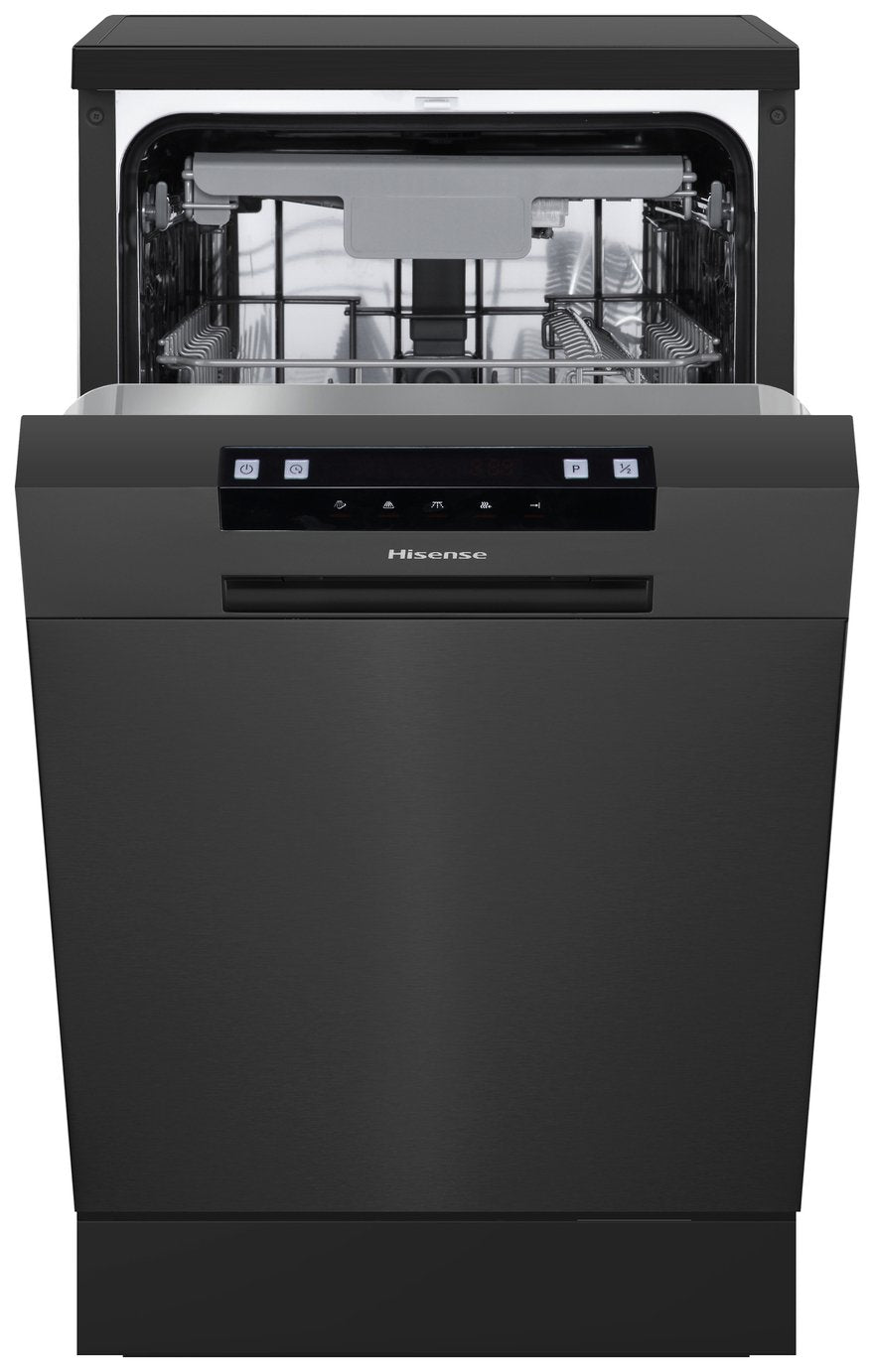 Hisense HS523E15BUK Slimline Dishwasher - Black